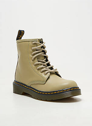 Bottines/boots kaki DR MARTENS fille