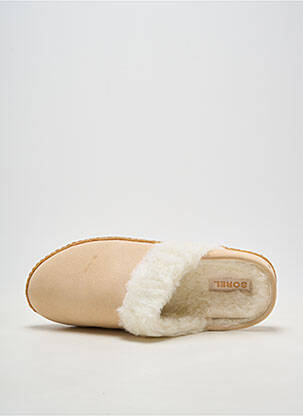 Chaussons/pantoufles beige SOREL femme