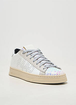 Baskets blanc P448 femme