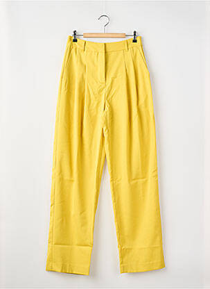 Pantalon chino jaune SAMSOE & SAMSOE femme