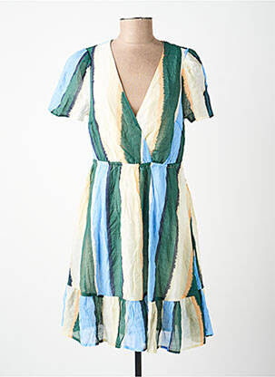 Robe courte vert OBJECT femme