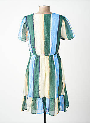 Robe courte vert OBJECT femme