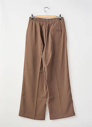 Pantalon droit marron GRACE & MILA femme