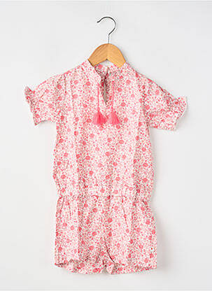 Combishort rose PETITE LUCETTE fille