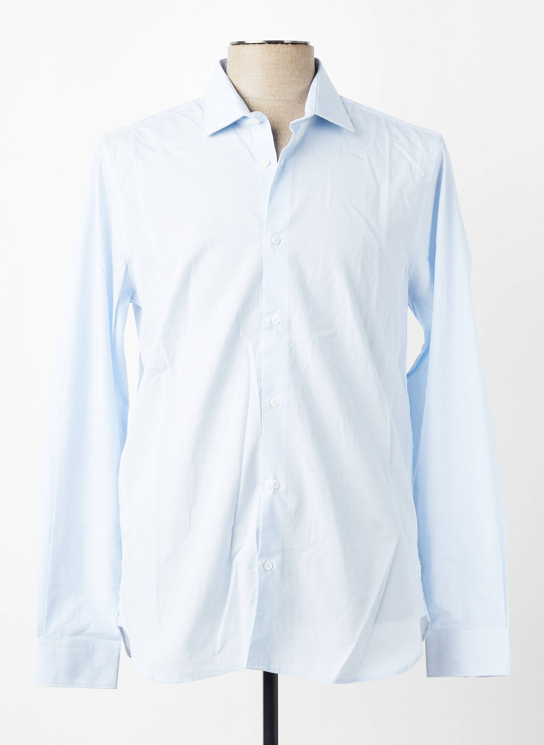 Chemise manches longues bleu ATELIER PRIVÉ homme