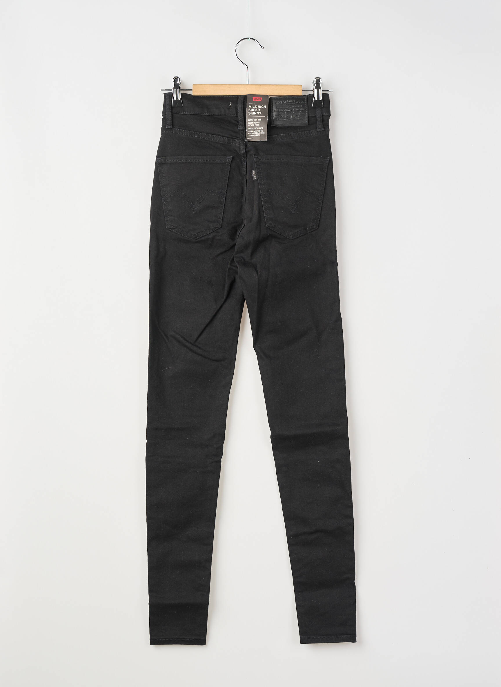 Jeans skinny noir LEVI'S femme