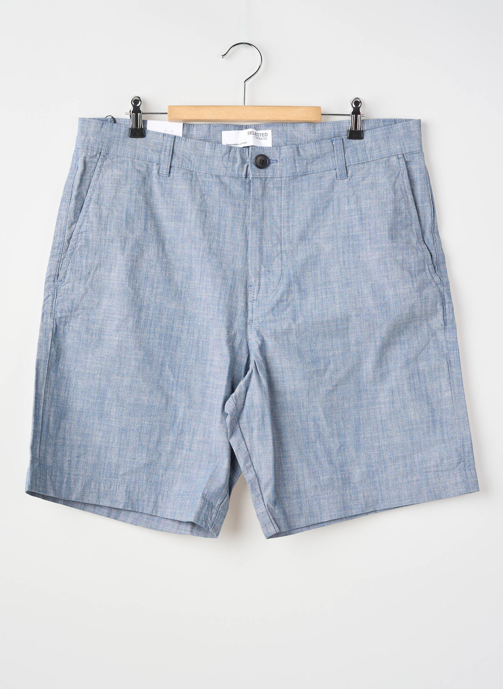 Bermuda bleu SELECTED homme