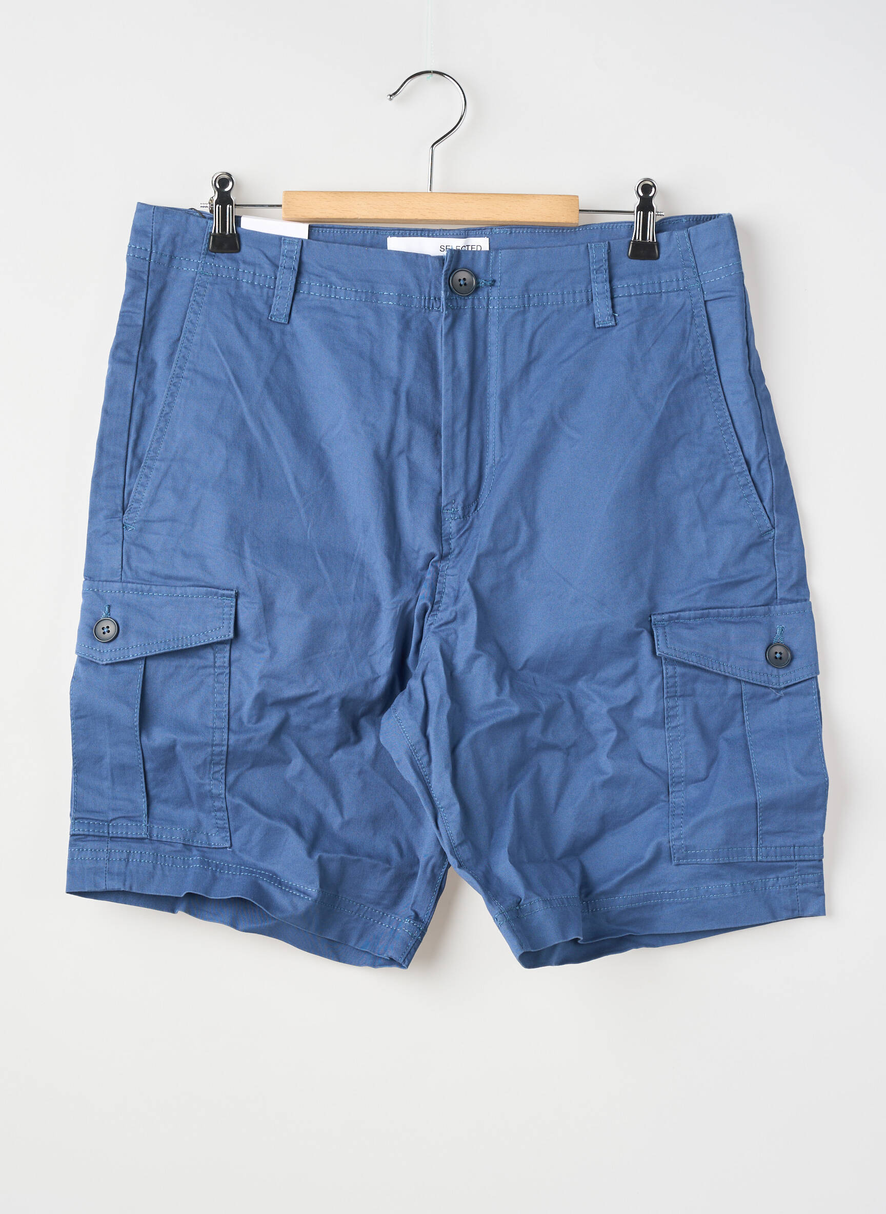Bermuda bleu SELECTED homme