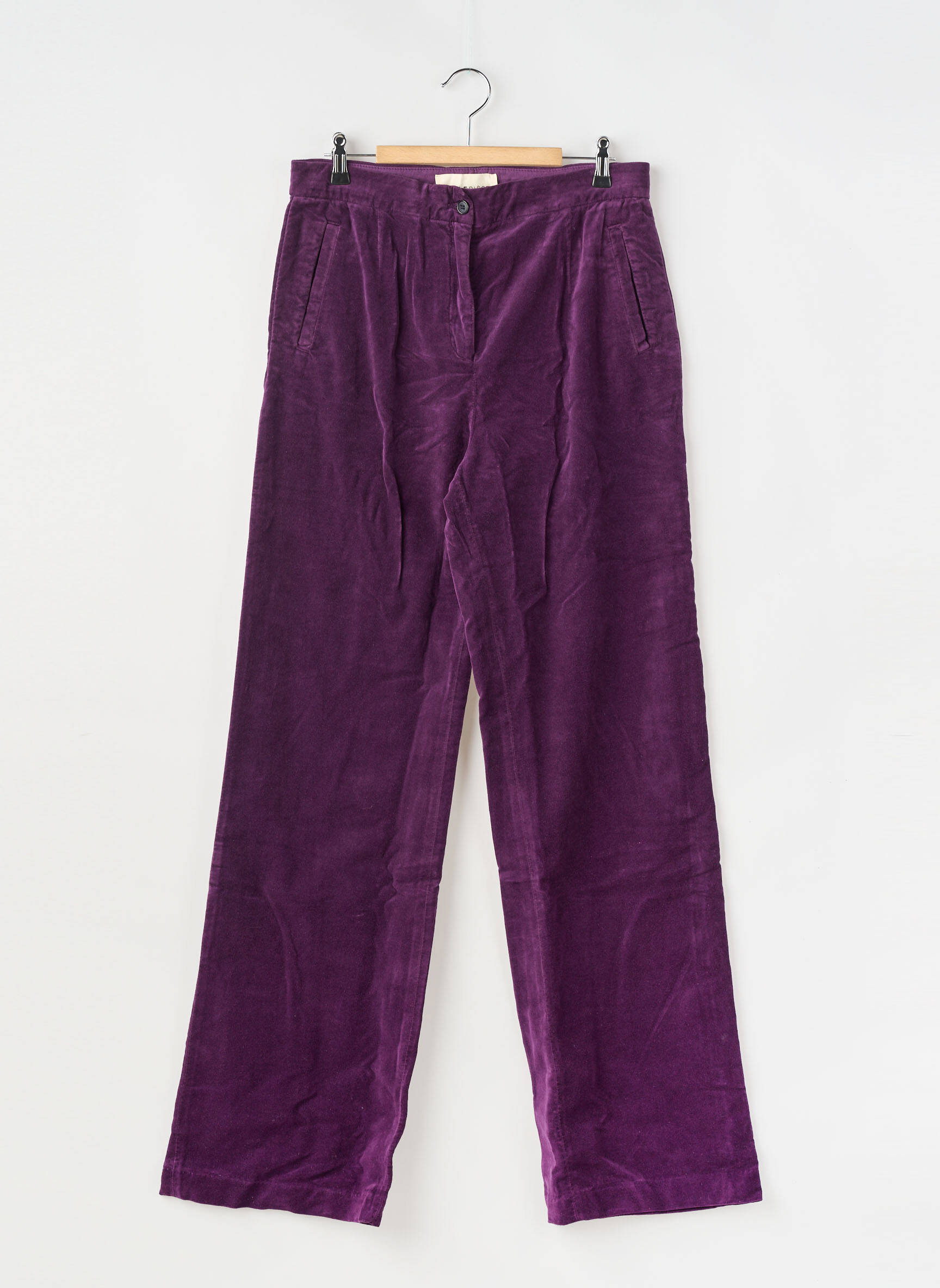 Pantalon large violet BELLE PIÈCE femme