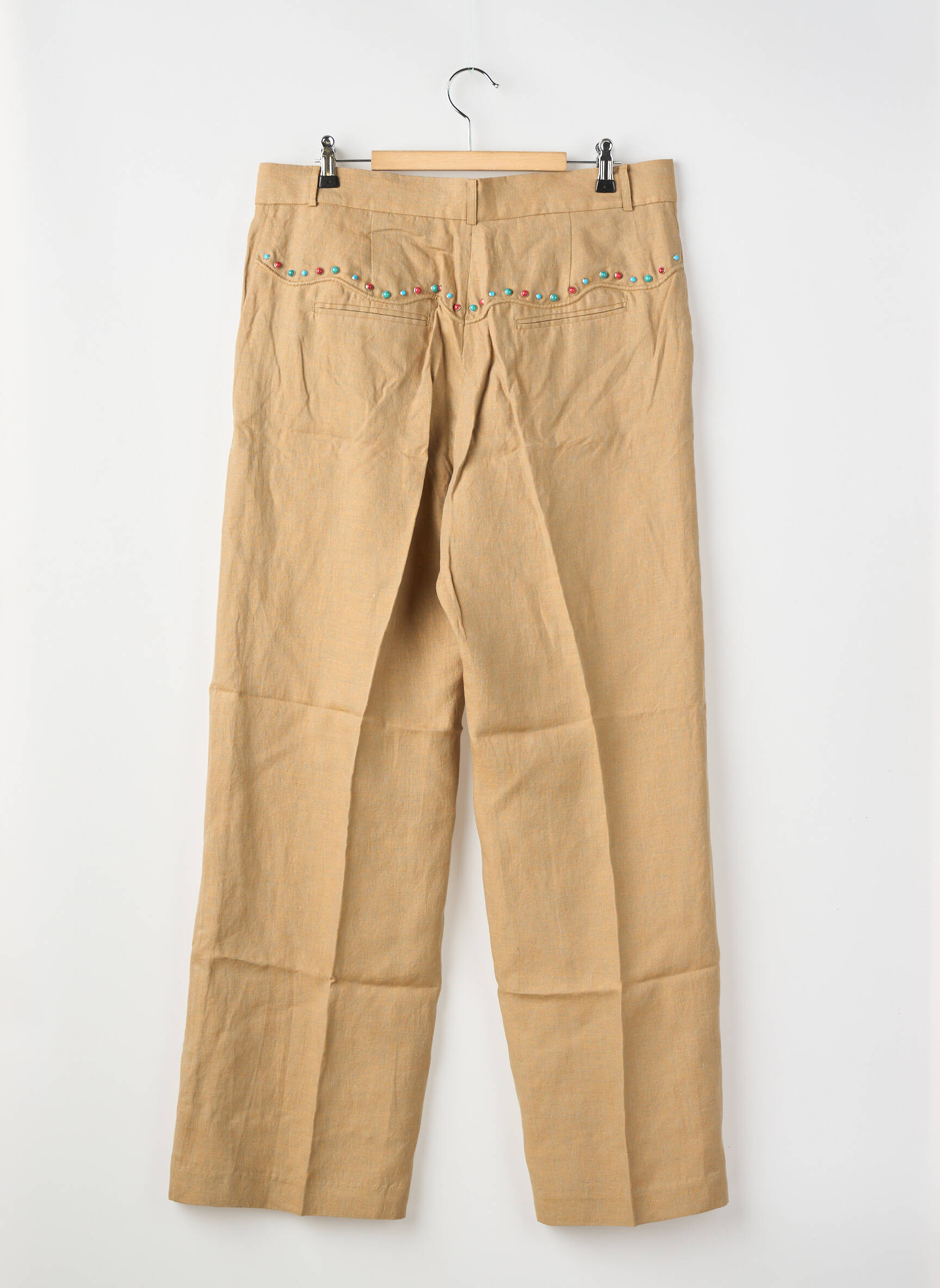 Pantalon large beige MES DEMOISELLES...PARIS femme