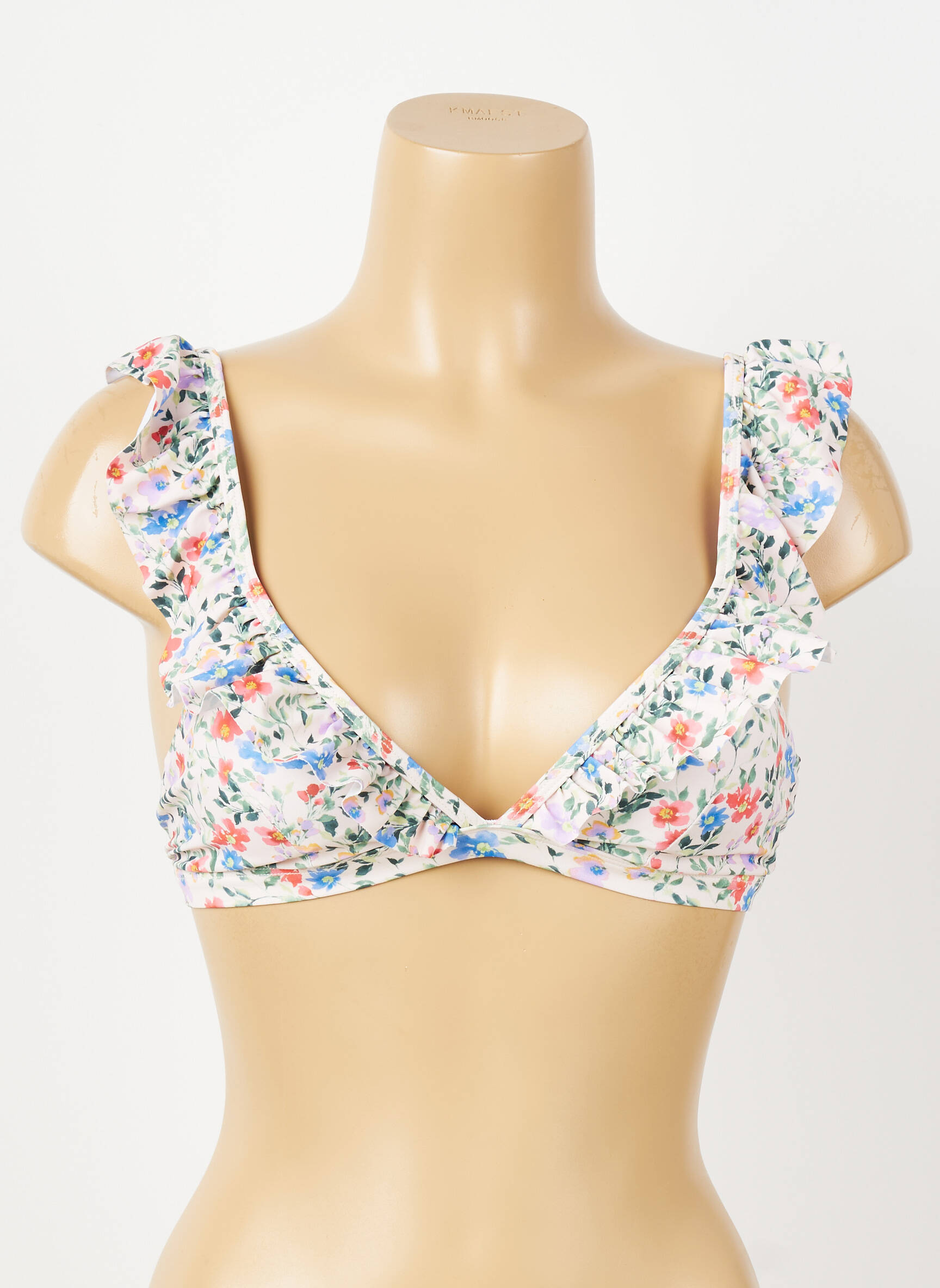 Haut de maillot de bain multicolore PIECES femme