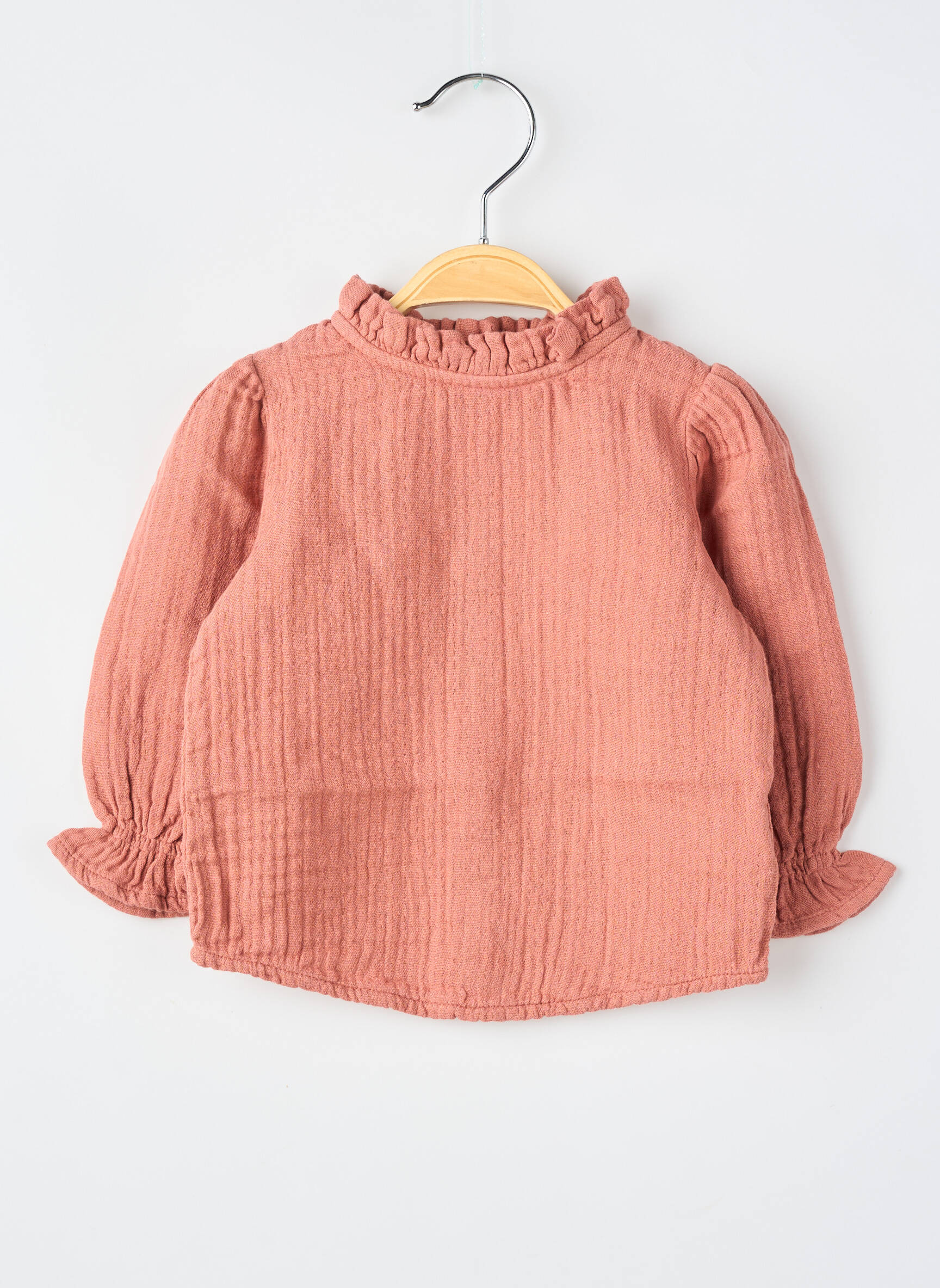 Top orange THE NEW SOCIETY fille
