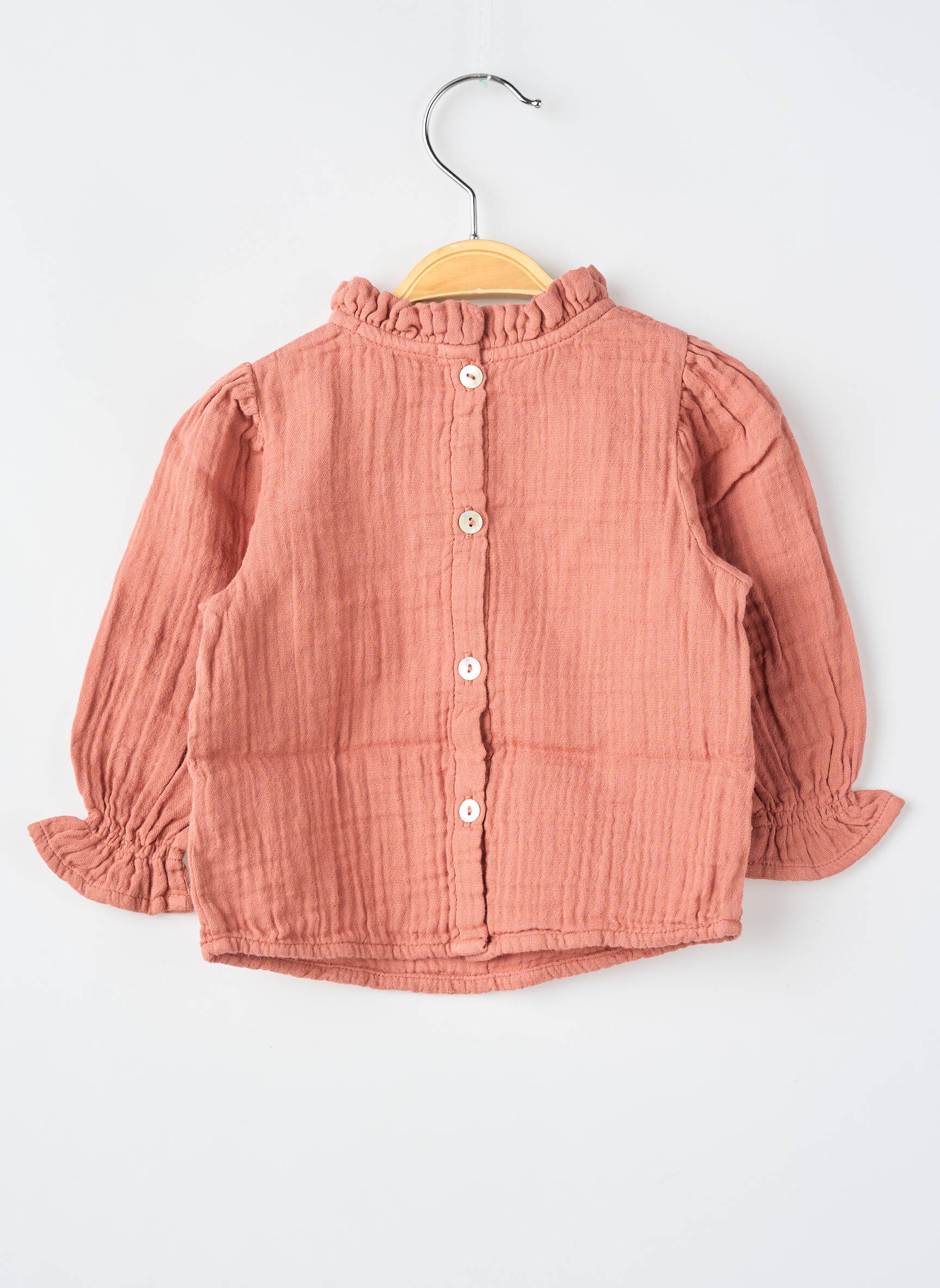 Top orange THE NEW SOCIETY fille