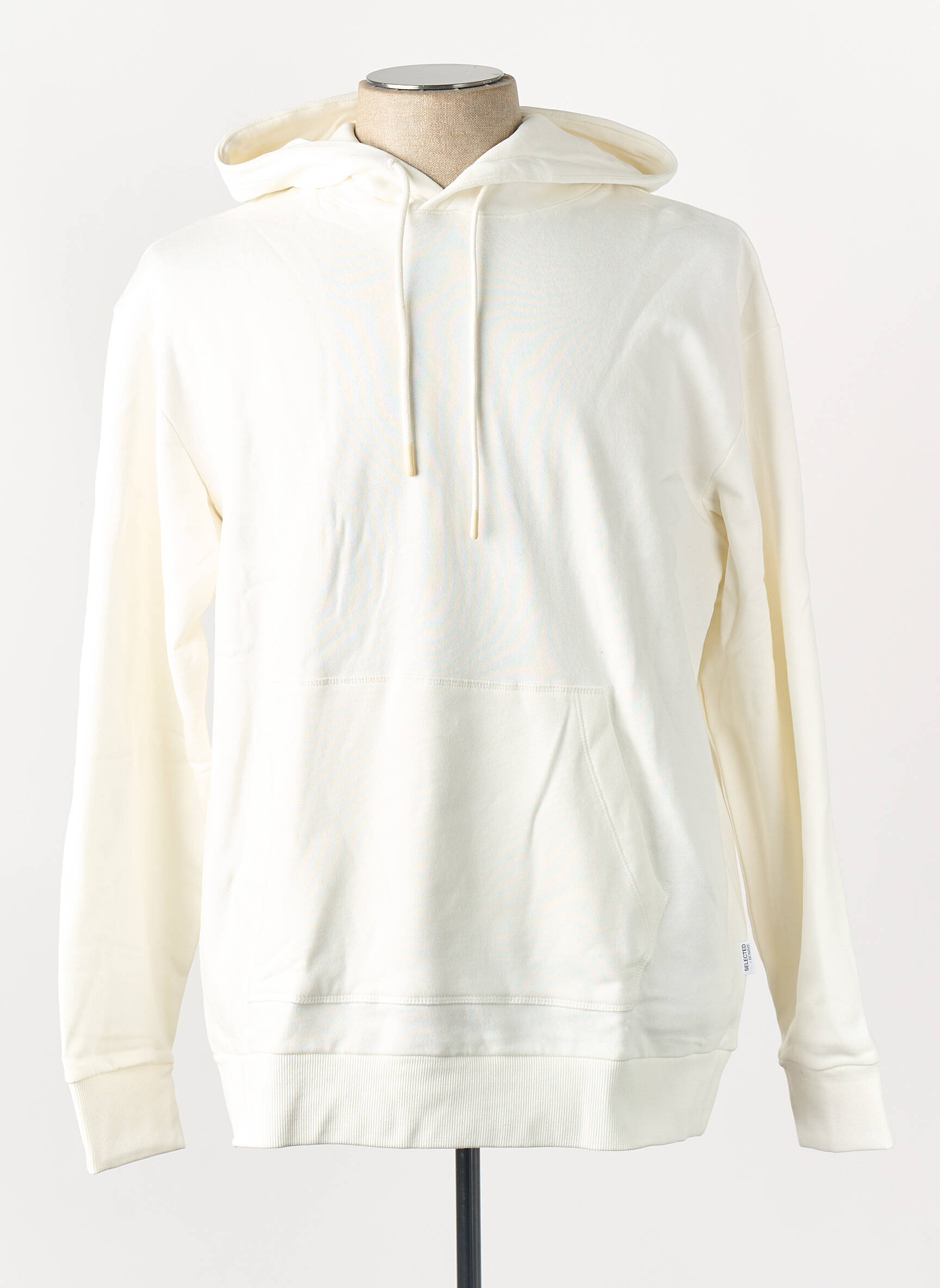 Sweat-shirt blanc SELECTED homme