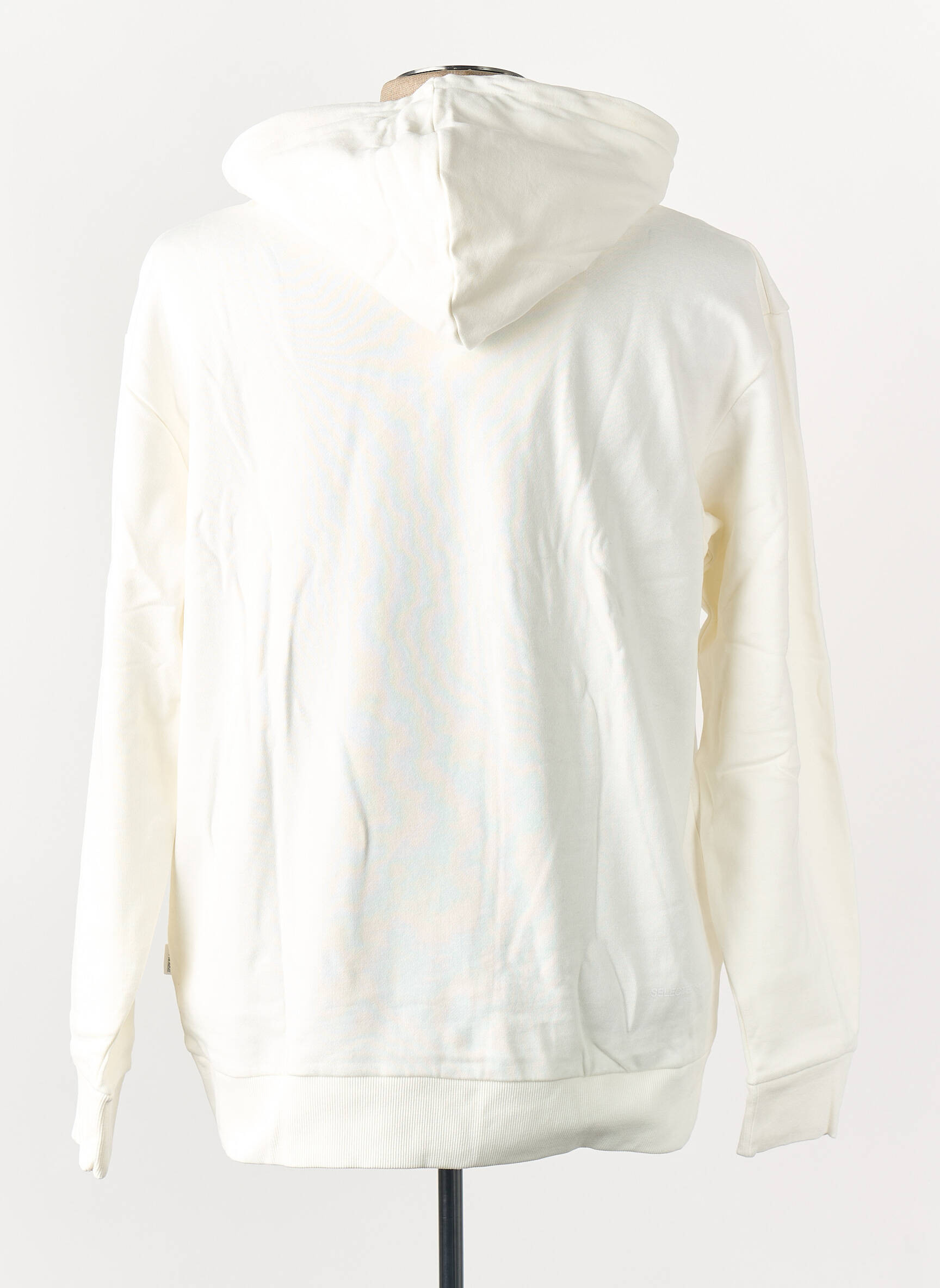 Sweat-shirt blanc SELECTED homme