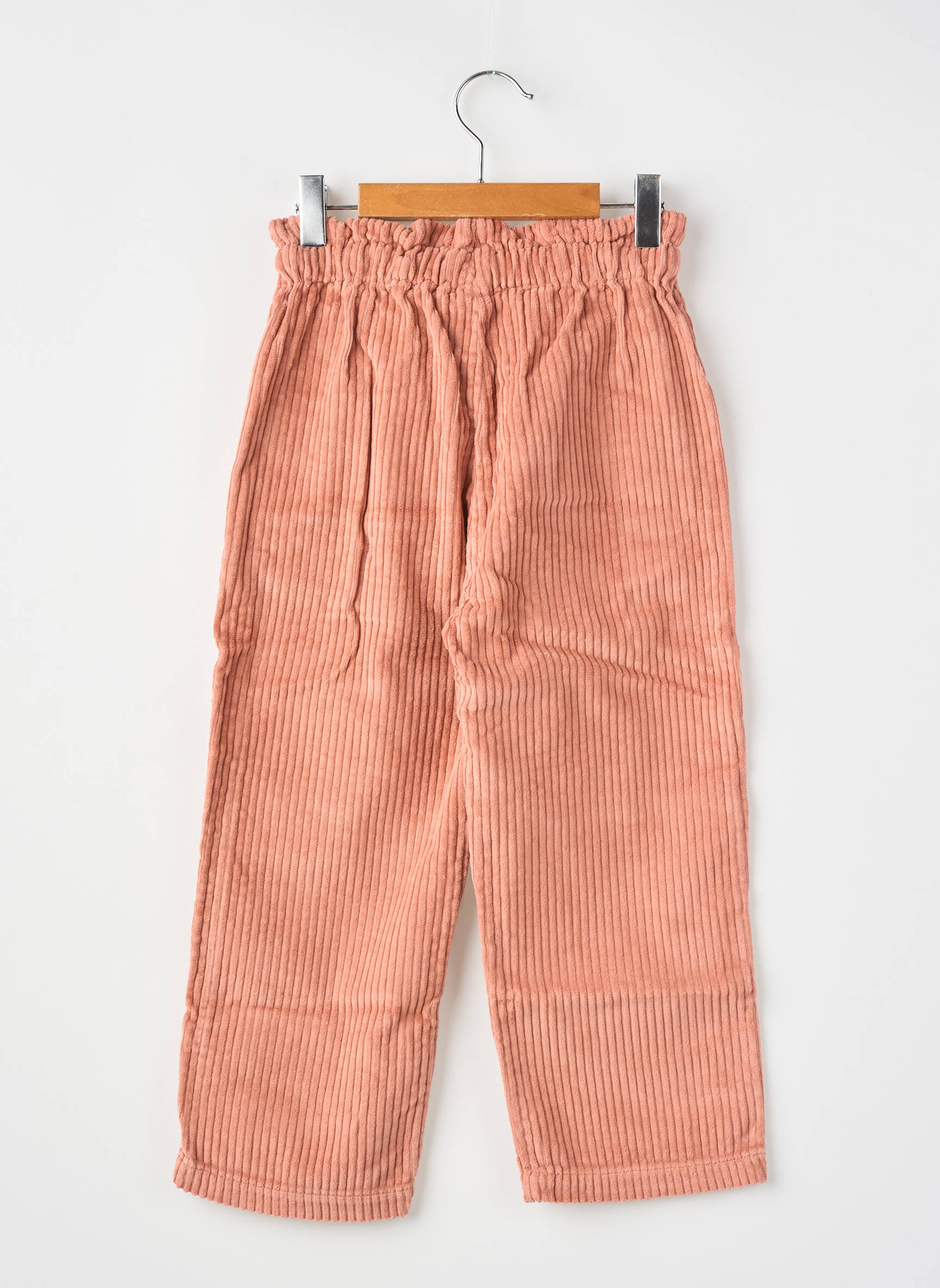 Pantalon droit orange THE NEW SOCIETY fille