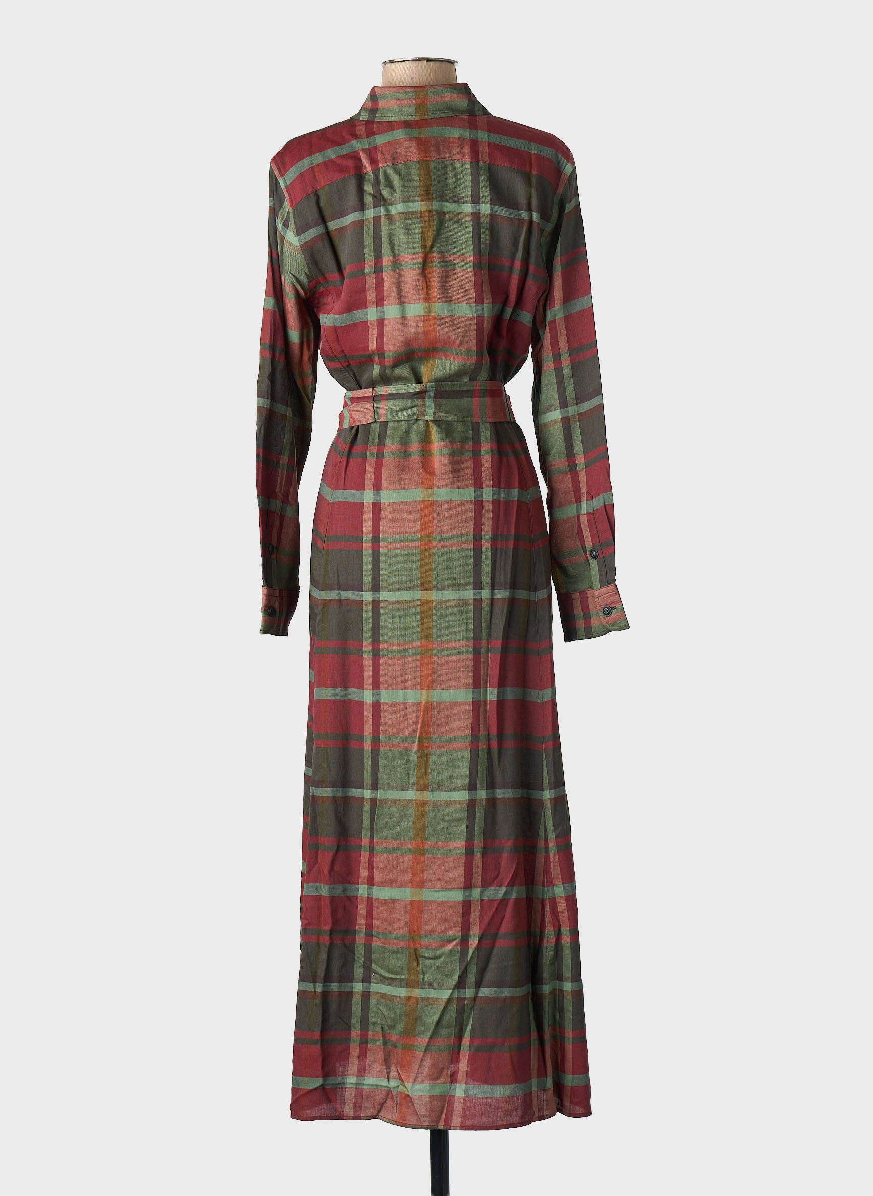 Robe longue kaki RALPH LAUREN femme