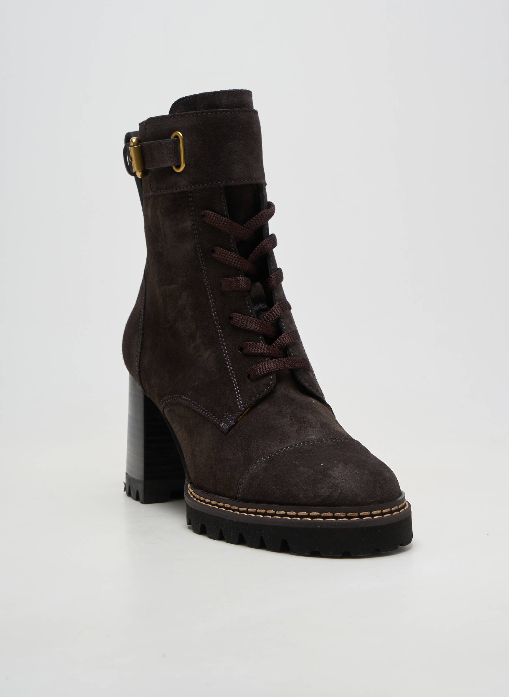 Bottines/boots gris SEE BY CHLOÉ femme