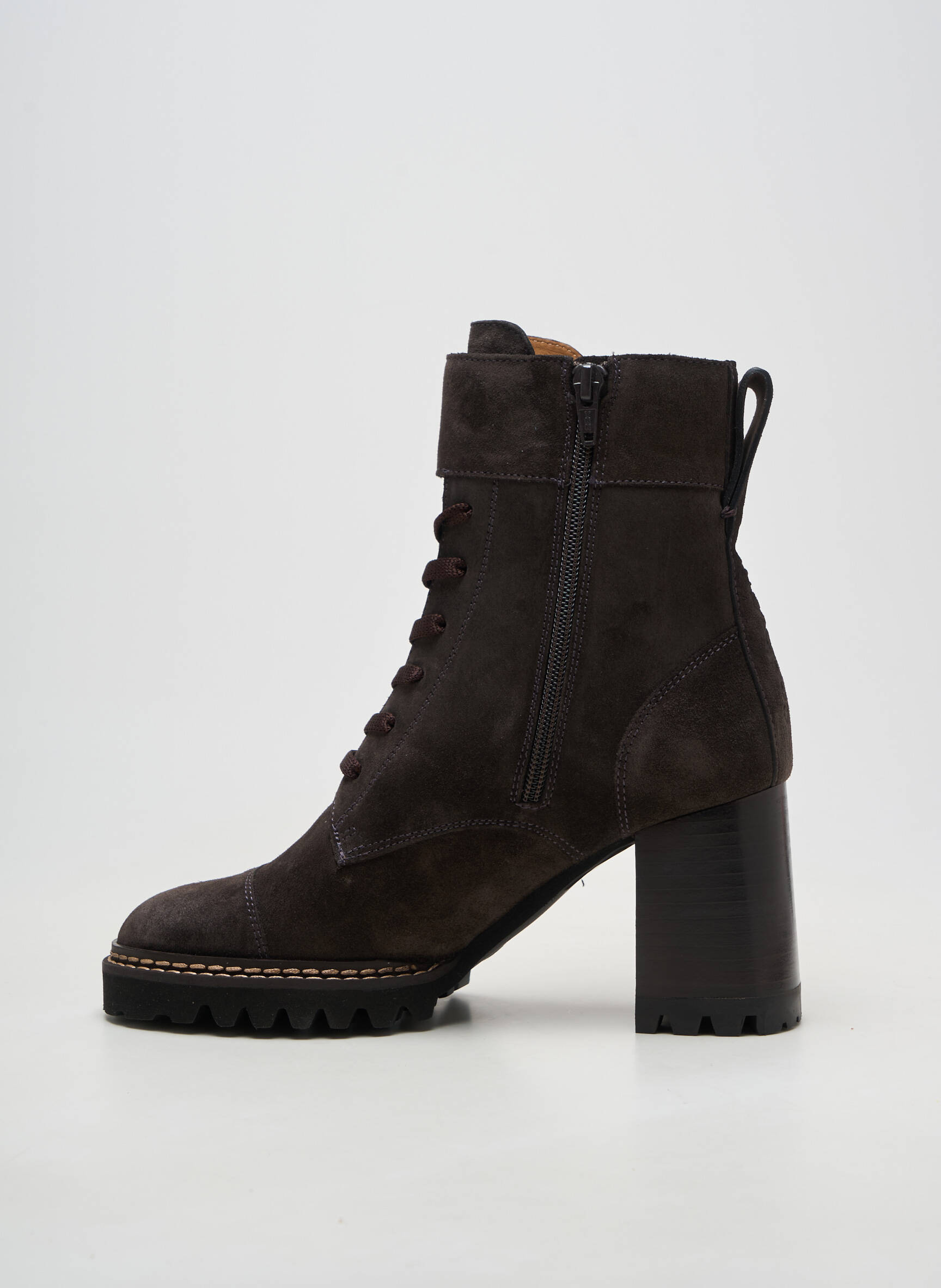 Bottines/boots gris SEE BY CHLOÉ femme