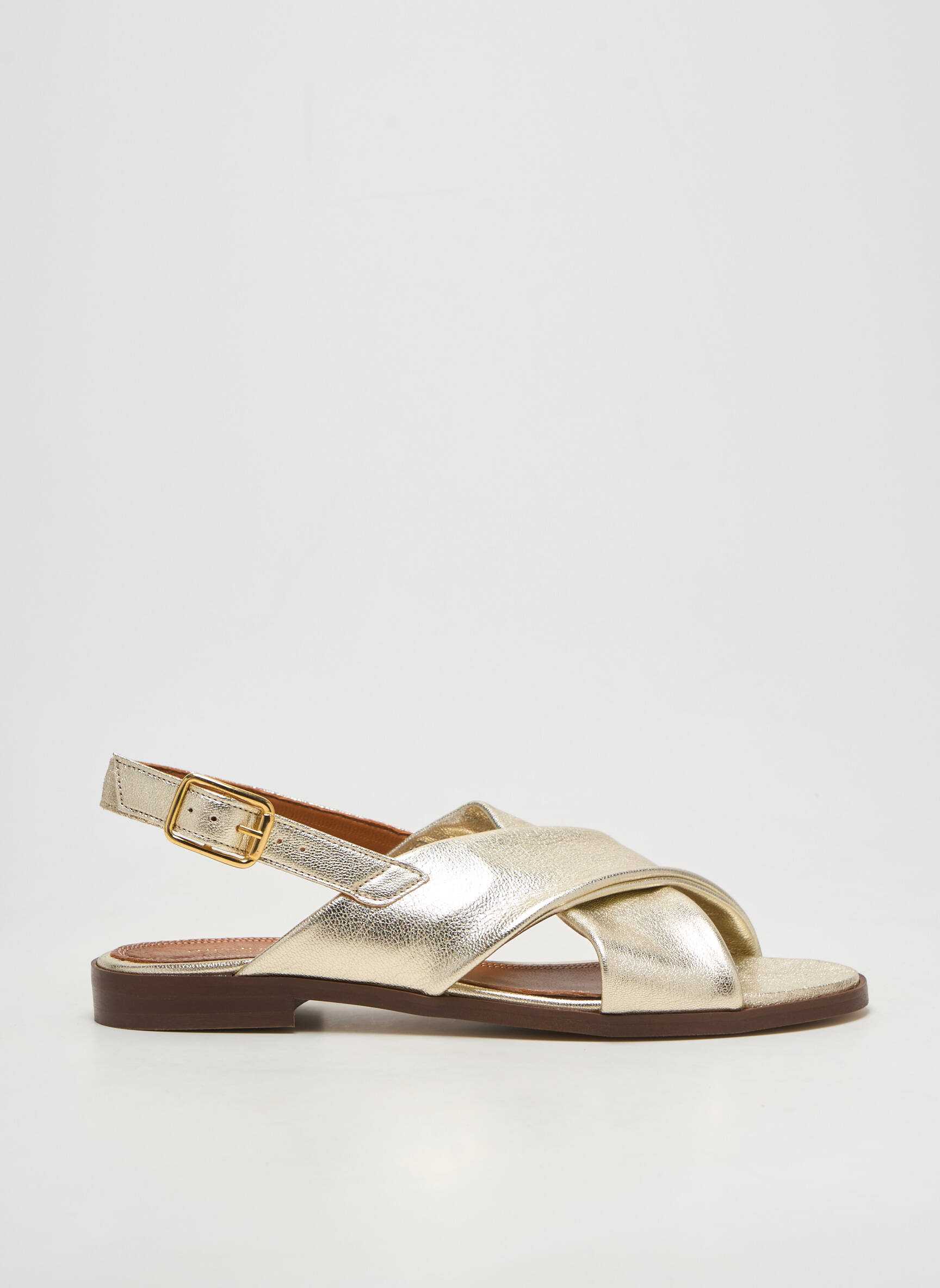 Sandales/nu pieds argent MAISON TOUFET femme