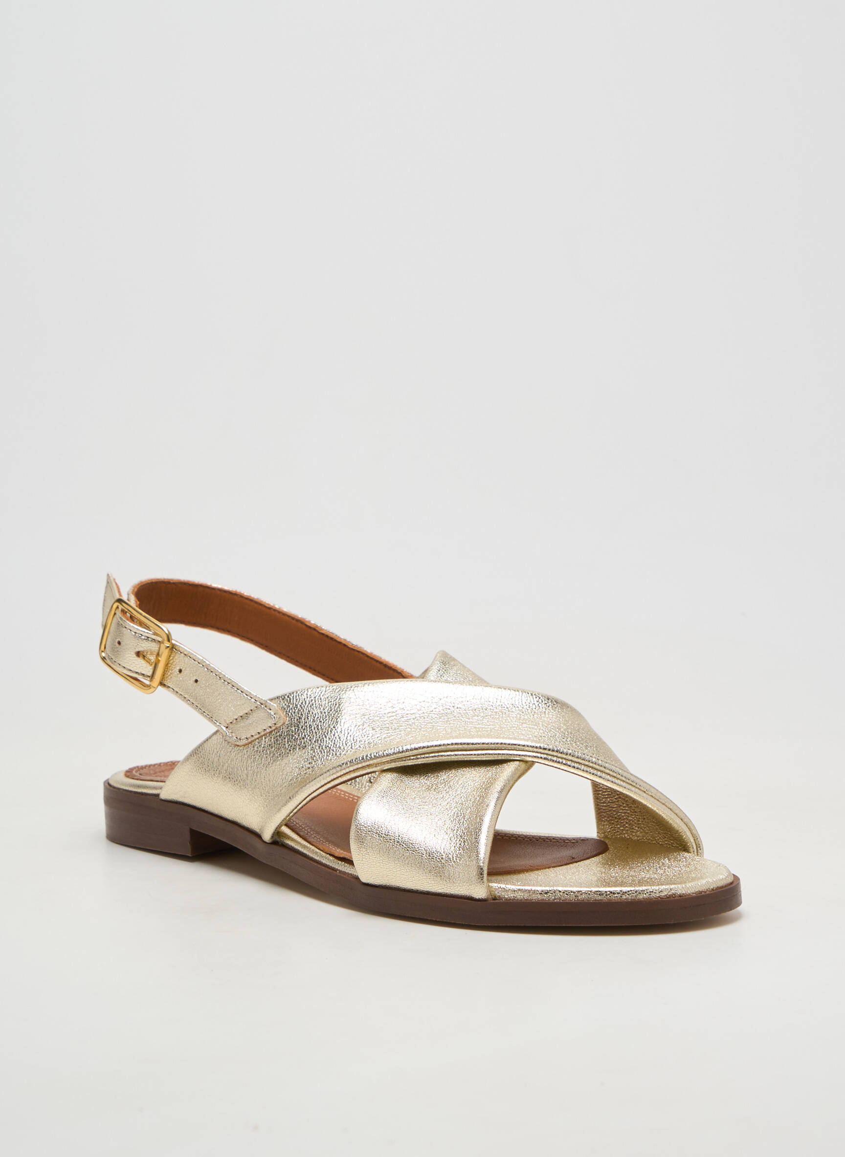 Sandales/nu pieds argent MAISON TOUFET femme