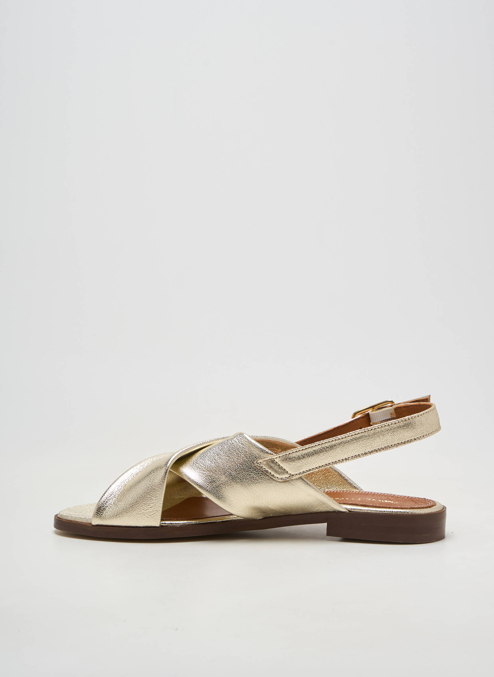 Sandales/nu pieds argent MAISON TOUFET femme