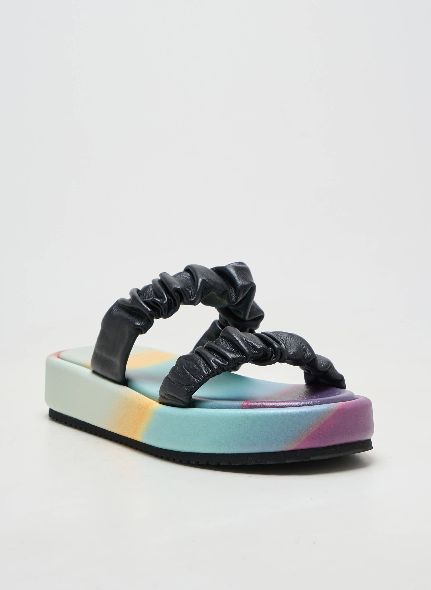 Sandales/nu pieds noir PAUL SMITH femme