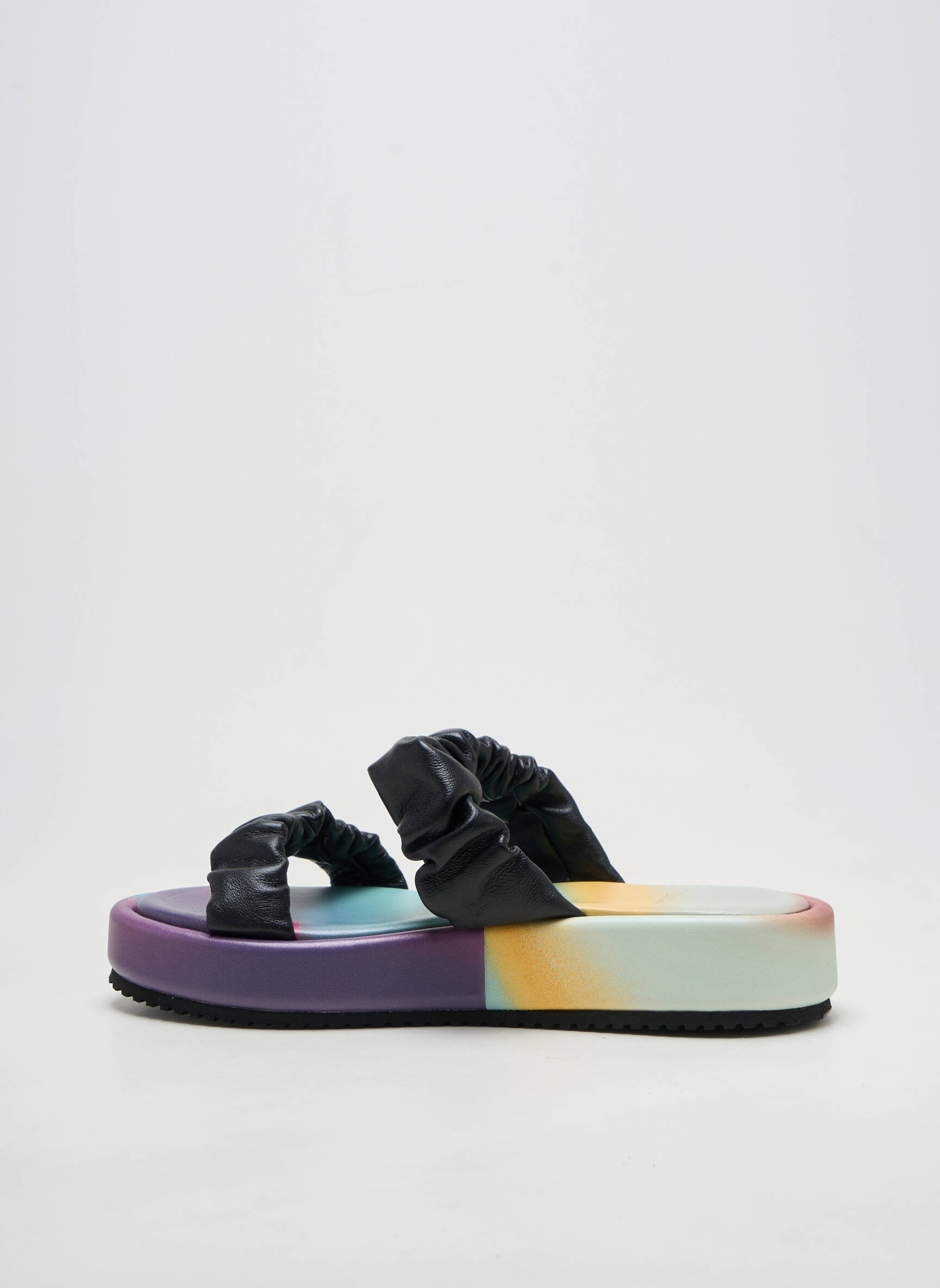 Sandales/nu pieds noir PAUL SMITH femme