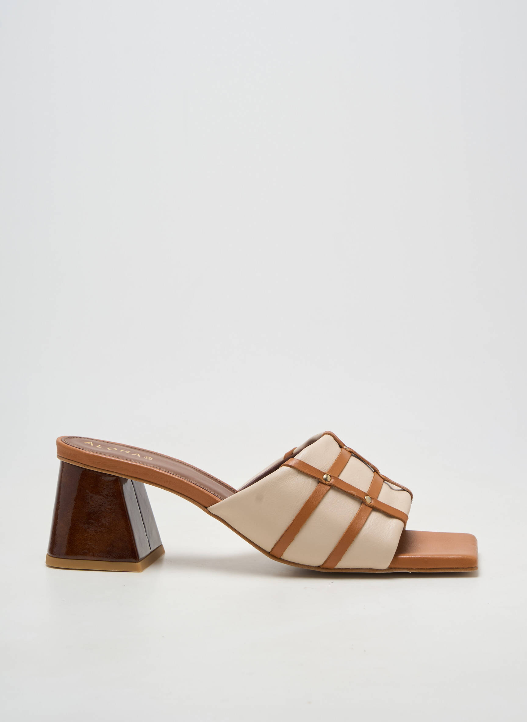 Sandales/nu pieds beige ALOHAS femme