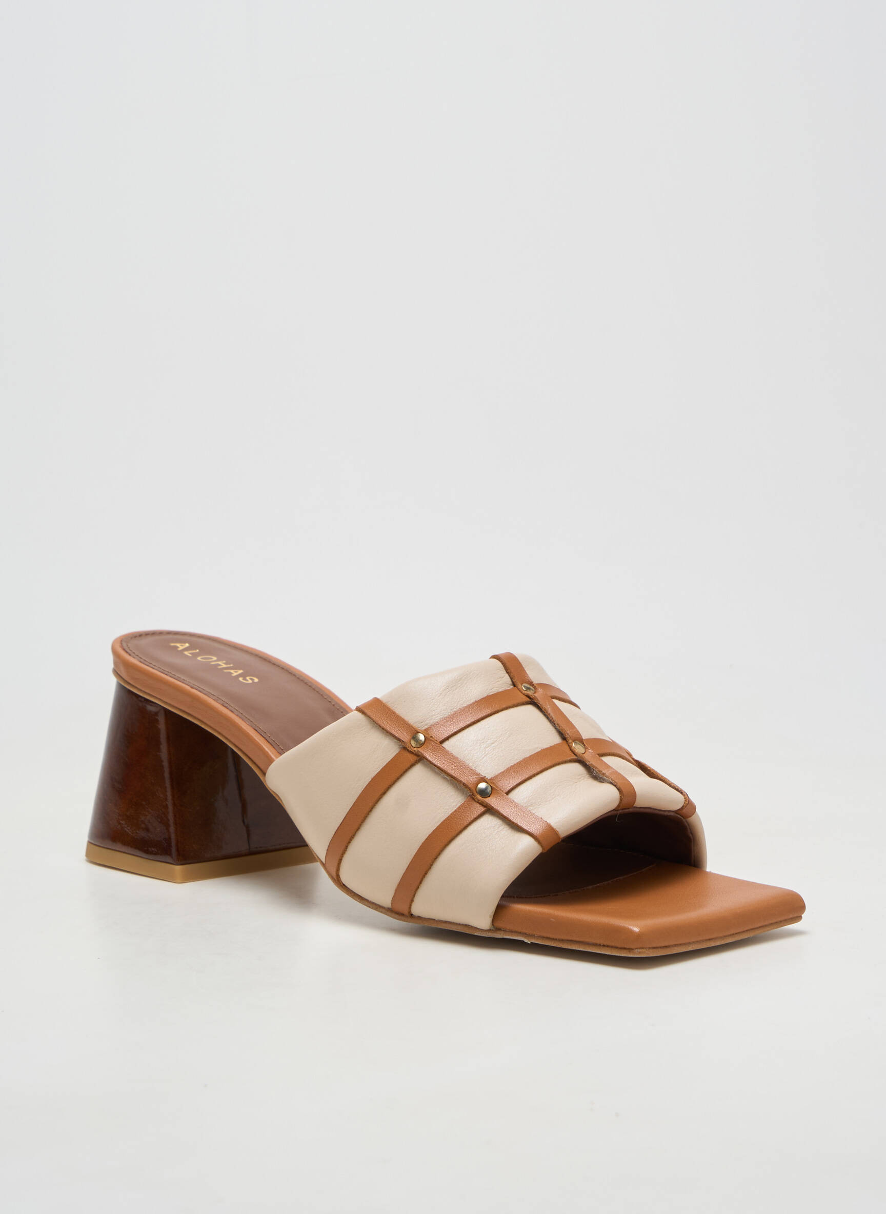 Sandales/nu pieds beige ALOHAS femme