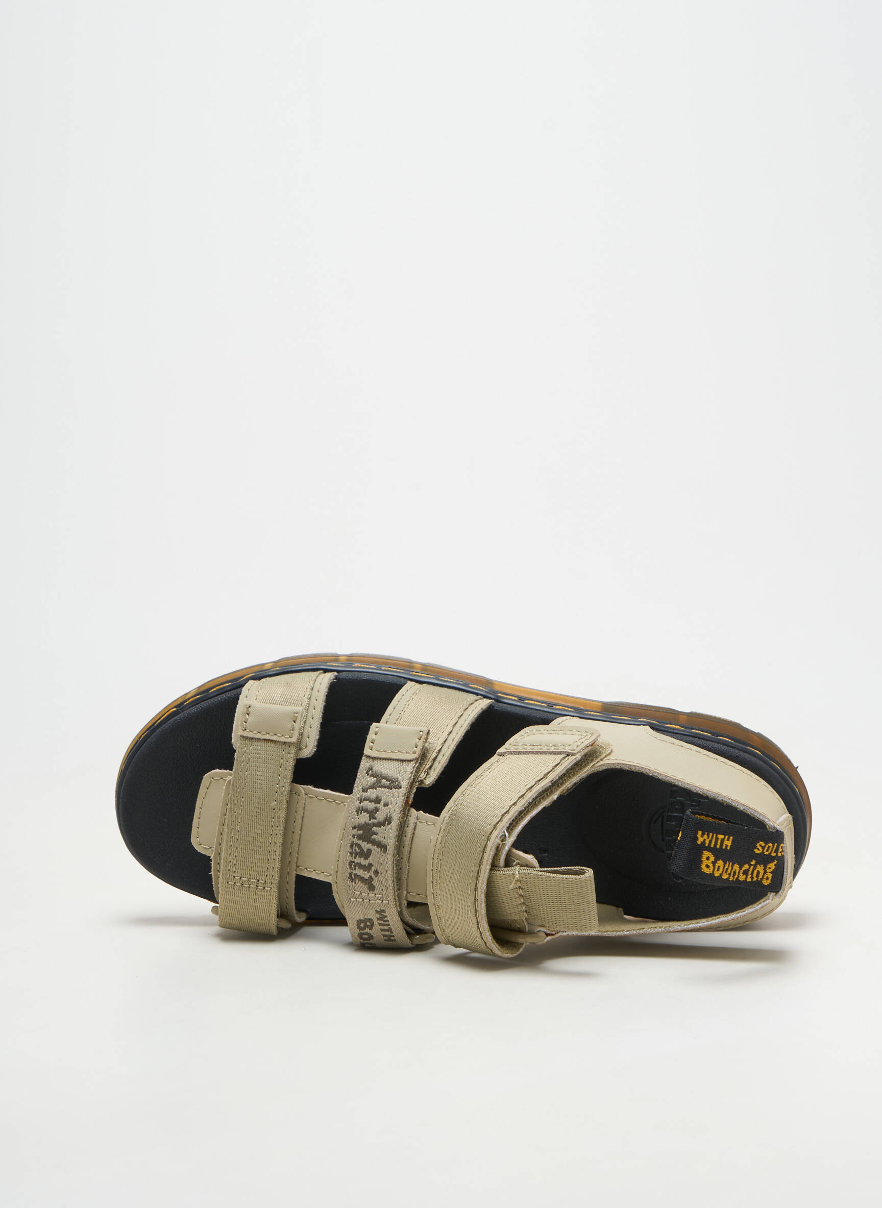 Sandales/nu pieds kaki DR MARTENS fille