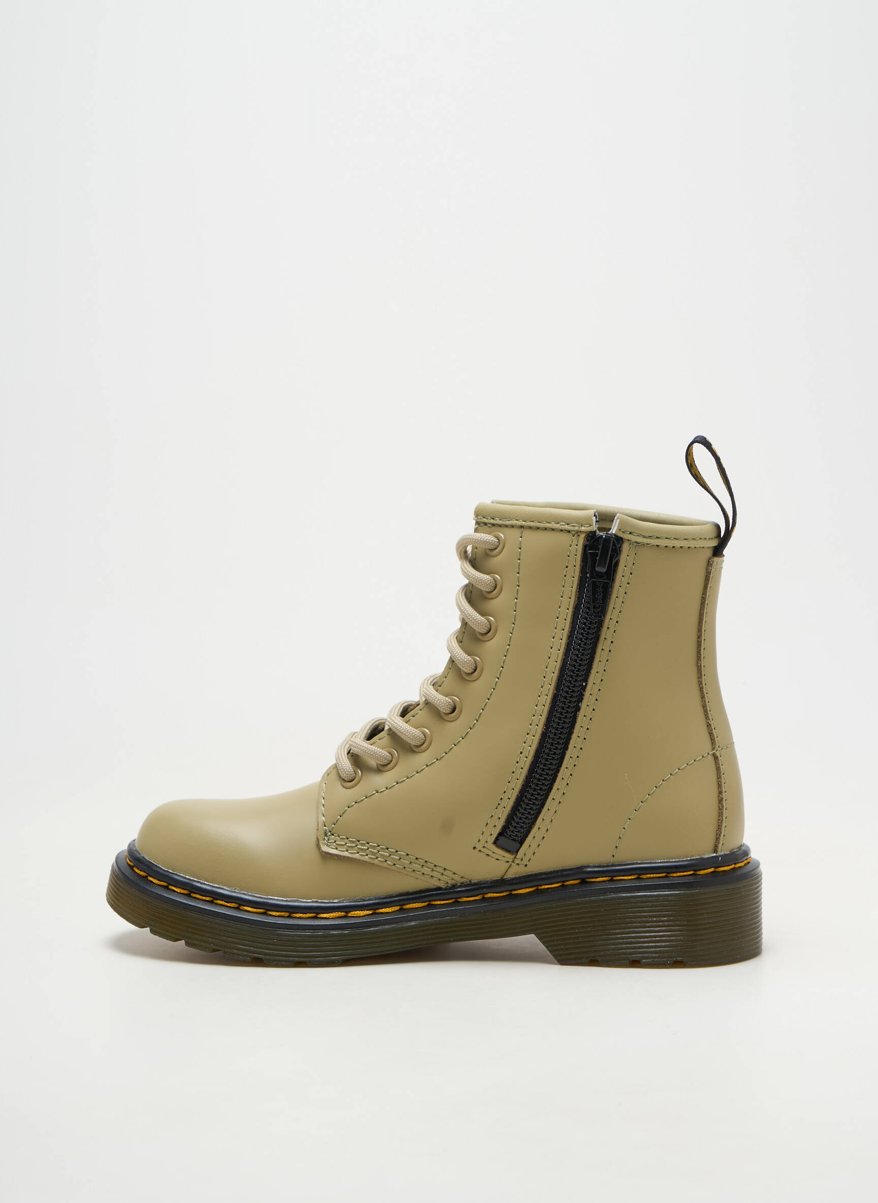 Bottines/boots kaki DR MARTENS fille