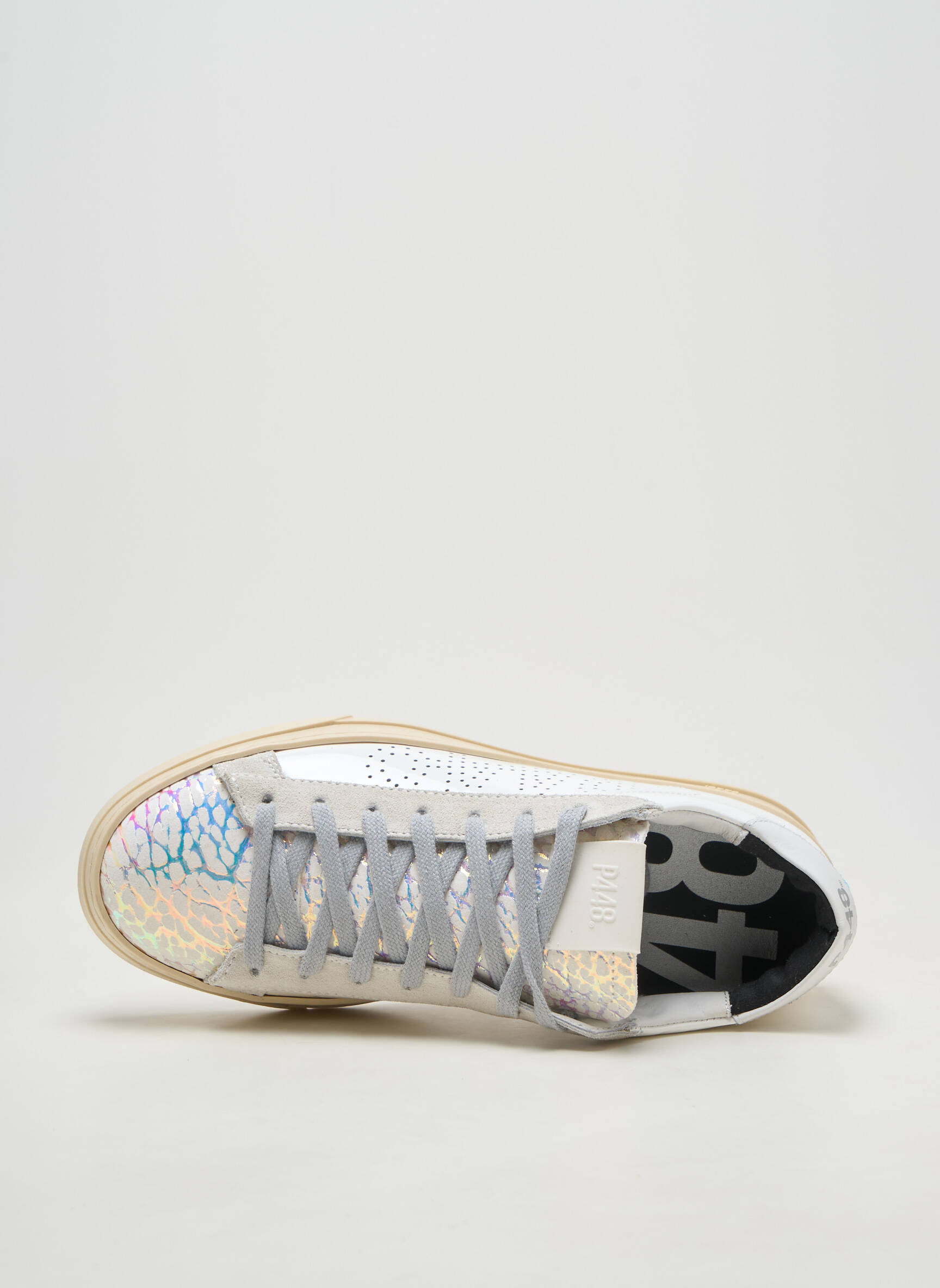 Baskets blanc P448 femme