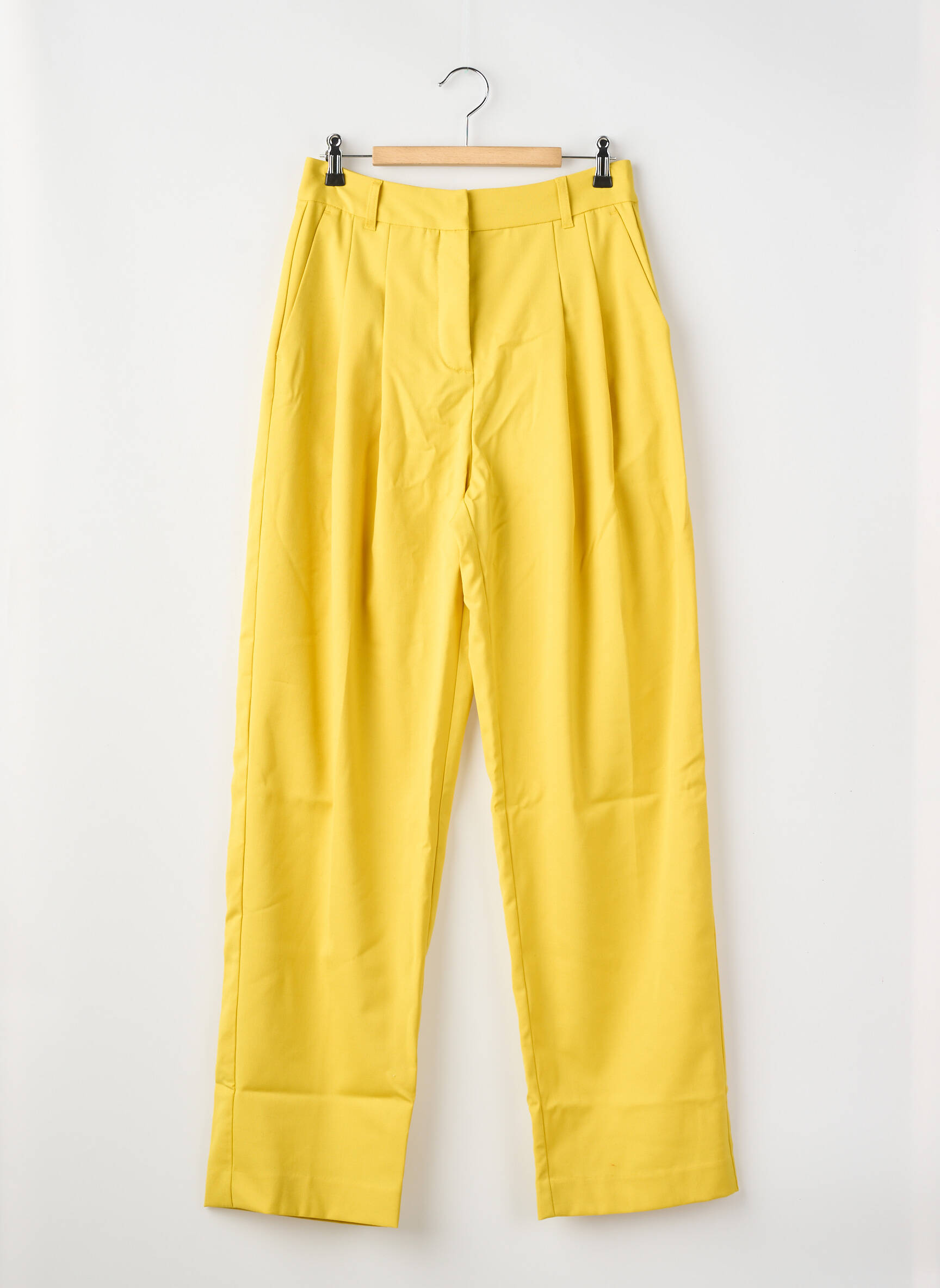 Pantalon chino jaune SAMSOE & SAMSOE femme