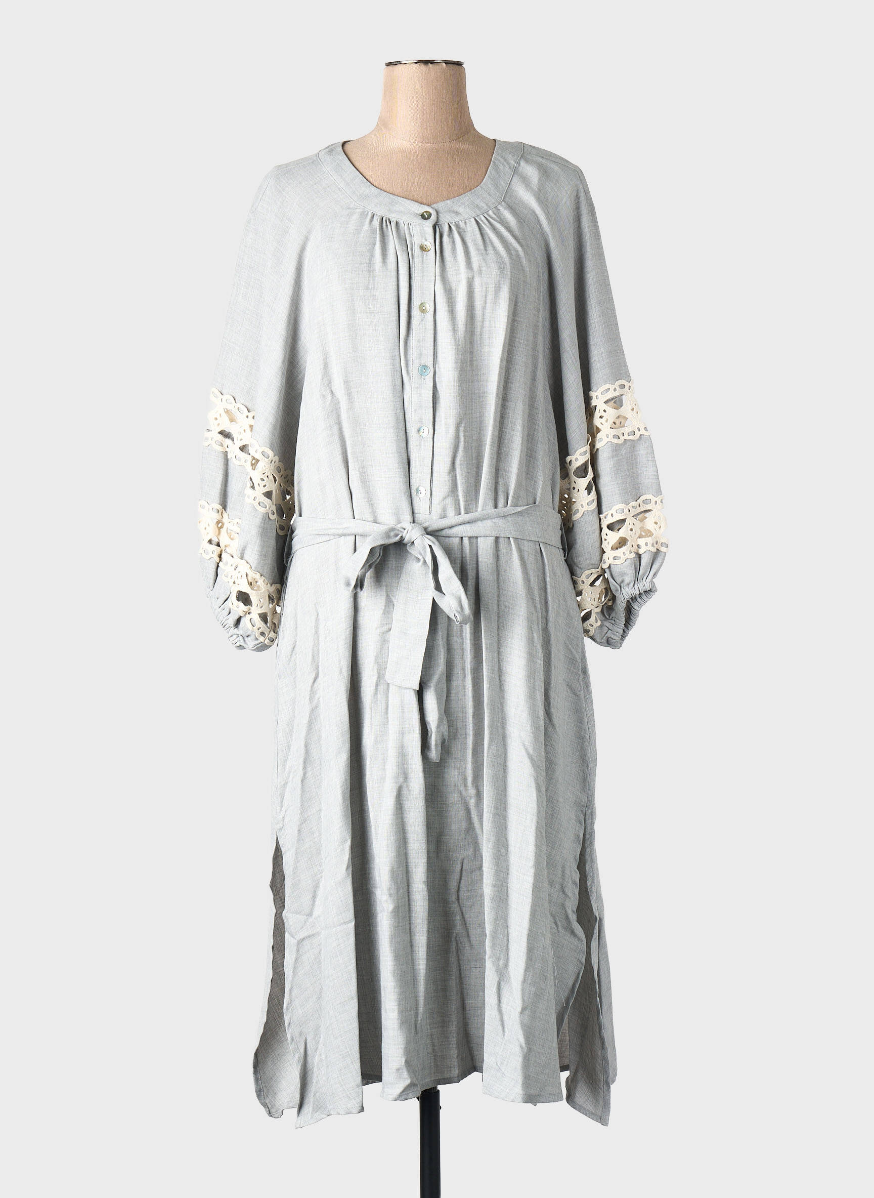Robe longue gris MAT FASHION femme