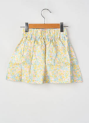 Jupe courte jaune LA PETITE COLLECTION fille