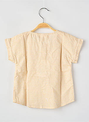 T-shirt jaune LA PETITE COLLECTION fille