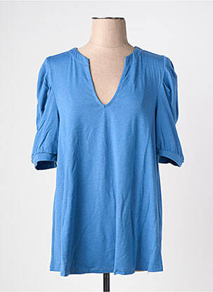 Top bleu EVOKED VILA femme
