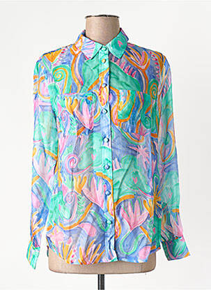 Chemise manches longues bleu SOI PARIS femme