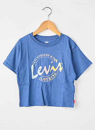 T-shirt bleu LEVI'S fille