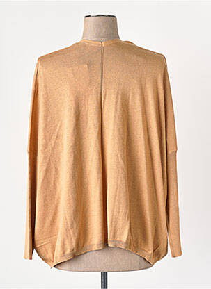 Gilet manches longues marron GRACE & MILA femme