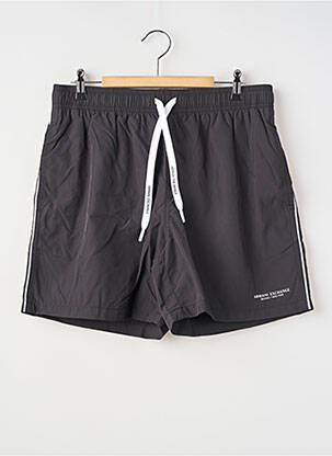 Short de bain noir ARMANI EXCHANGE homme