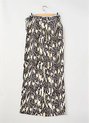 Pantalon large beige OBJECT femme
