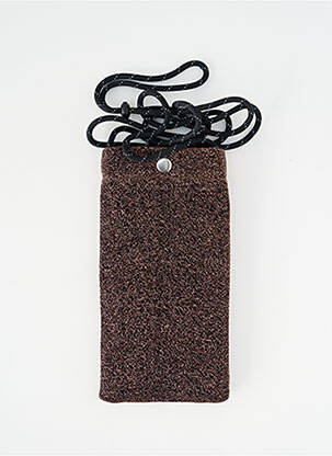 Pochette marron BELLEROSE femme