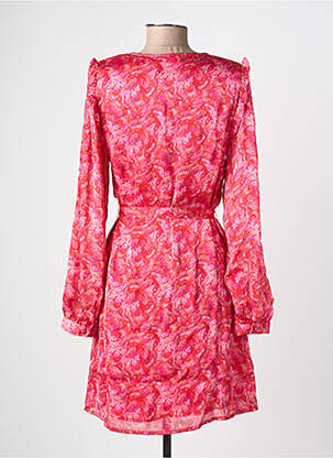 Robe courte rose VILA femme