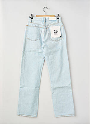 Jeans coupe droite bleu RE/DONE femme