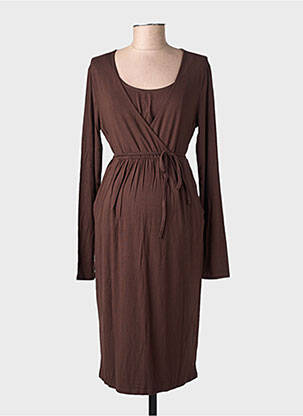 Robe courte beige NOPPIES femme