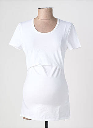 T-shirt / top maternité blanc BOOB femme