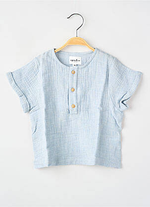 Top bleu APACHES fille