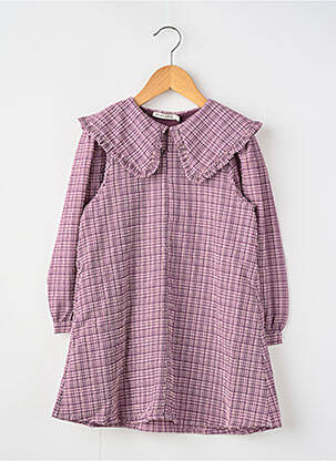Robe courte rose THE NEW SOCIETY fille